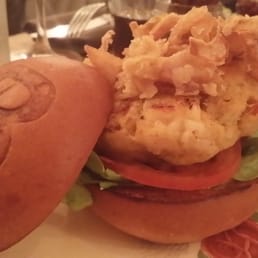Lobster and crab burger Lobster and crab burger