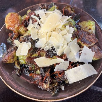 Three's Bar & Grill - Bacon Fried Brussels Sprouts - Asian Fusion Near Me - Kihei, Hawaii Three's Bar & Grill - Bacon Fried Brussels Sprouts - Asian Fusion Near Me - Kihei, Hawaii