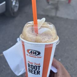 A&W Restaurant - Root beer float