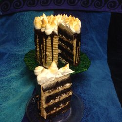 Truly Scrumptious - S'Mores Cake $40.75 Serves 6-8 Made from scratch/organic.