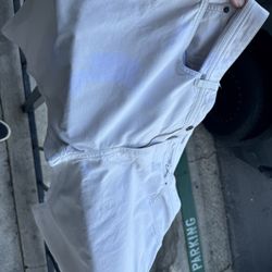 Legion Laundromrat & Dry Cleaning - Pants "cleaned" at Legion Cleaners with new bright white spots