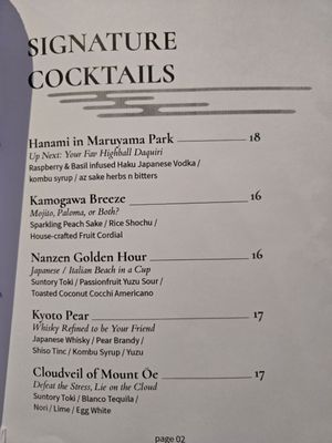 Menu photo 6 Shimogamo - Chandler Chandler, AZ