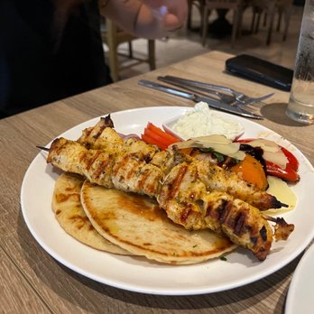 Plateia Mediterranean Kitchen Bar - CHICKEN SKEWERS - Bars Near Me - Glenview, Illinois Plateia Mediterranean Kitchen Bar - CHICKEN SKEWERS - Bars Near Me - Glenview, Illinois