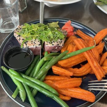 Fishbones - Sesame Tuna Steak - Seafood Near Me - Chelmsford, Massachusetts Fishbones - Sesame Tuna Steak - Seafood Near Me - Chelmsford, Massachusetts