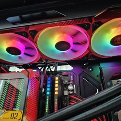 Prime Tech Support Miami - Evangelion Custom Gaming PC Build troubleshooting done by our technicians at the customer location in Miami, FL