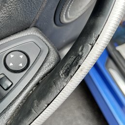 Interior door handle trim