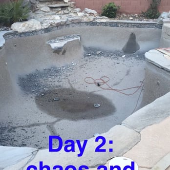 Leak Terminators - Yikes. A "during" picture. - Pool & Hot Tub Service Near Me