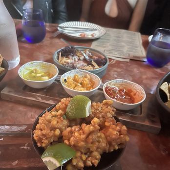 Bar Tabu - Esquite Corn Fritters - Salad Near Me - Chicago, Illinois