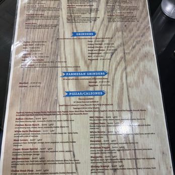 Cooley's Kitchen - Menu - back - Italian Near Me - Ellington, Connecticut