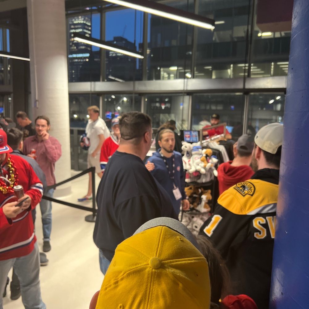 Waiting in line for the last 10 min of the 1st plus most of intermission.
