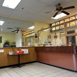 New China - Sparse interior.