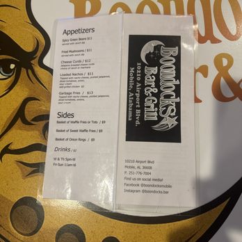 Boondocks Bar & Grill - Bars Near Me - Mobile, Alabama