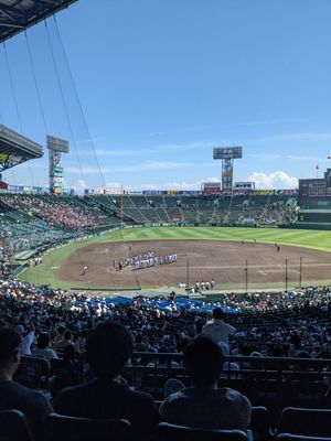 Hanshin Koshien Stadium by null
