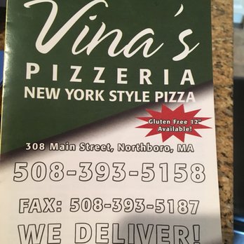 Vina's Pizza - Menu - Pizza Near Me - Northborough, Massachusetts Vina's Pizza - Menu - Pizza Near Me - Northborough, Massachusetts