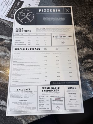 Menu photo 3 Giovannis Pizzeria & Kitchen Orlando, FL