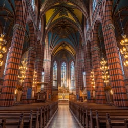 Sankt Johannes Kyrka - Vacker interiör