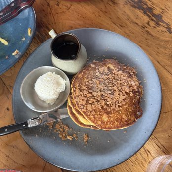 Majordomo - Brunch Corn Pancakes - New American Near Me - Los Angeles, California