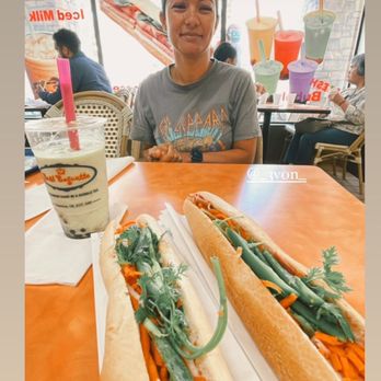 Best Baguette - #1. Best Baguette Special Sandwich & #5. Grilled Beef Sandwich w pate. Fresh avocado  boba - Vietnamese Near Me - Beaverton, Oregon
