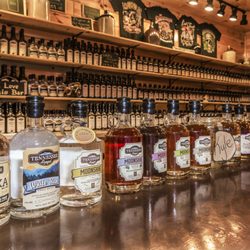 Tennessee Legend Distillery - Our tasting bar is fully stocked and ready to serve all our great guests!