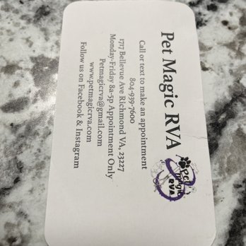 Pet Magic RVA - Contact, what you need to know summarized - Pet Groomers Near Me - Richmond, Virginia
