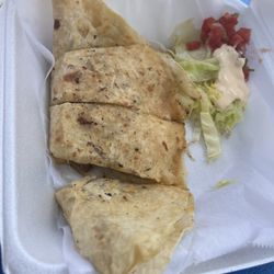 Beef quesadillas