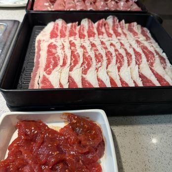 Haidilao Hotpot Bellevue - Australia lamb shoulder and beef tenderloin are must try ! - Hot Pot Near Me - Bellevue, Washington