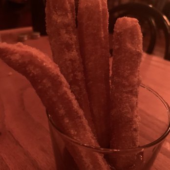 Morcilla - Churros with chocolate hazelnut fondue - Spanish Near Me - Pittsburgh, Pennsylvania Morcilla - Churros with chocolate hazelnut fondue - Spanish Near Me - Pittsburgh, Pennsylvania