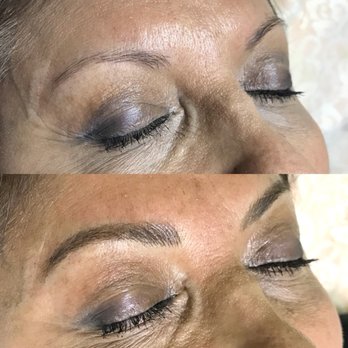 Studio Brow Microblading - Reshaped and filled - Permanent Makeup Near Me - New York, New York