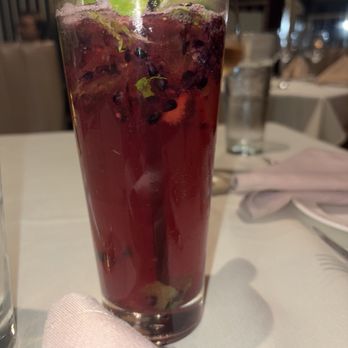 Rusty Pelican - Berry mint spritz - Seafood Near Me - Newport Beach, California Rusty Pelican - Berry mint spritz - Seafood Near Me - Newport Beach, California
