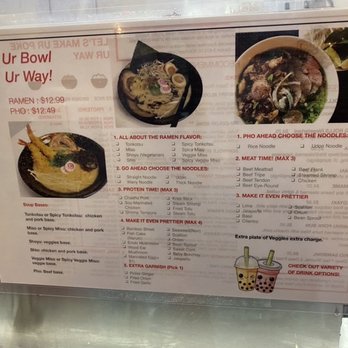 Ur Bowl - Menu - Ramen Near Me - Tallahassee, Florida Ur Bowl - Menu - Ramen Near Me - Tallahassee, Florida