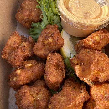 Canal Cafe - Lobster Fritters, Delish - Seafood Near Me - Hampton Bays, New York