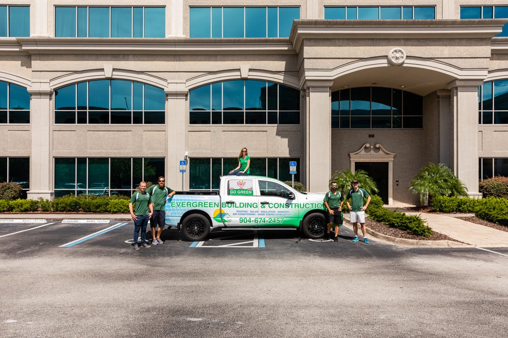 Slide of Evergreen Roofing and Solar