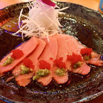 Sushi Tanuki - Melt in your mouth otoro carpaccio - Sushi Bars Near Me - Las Vegas, Nevada Sushi Tanuki - Melt in your mouth otoro carpaccio - Sushi Bars Near Me - Las Vegas, Nevada