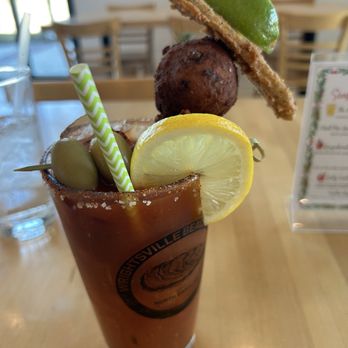 Coquina Fishbar - Chunky Mary - Seafood Near Me - Wilmington, North Carolina