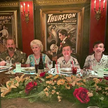 Mystique Dining - My mom and stepdad and my boys - Dinner Theater Near Me - Folsom, California Mystique Dining - My mom and stepdad and my boys - Dinner Theater Near Me - Folsom, California