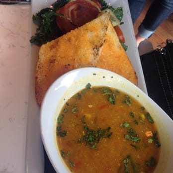 Hart's Table & Bar - Good soup dry bread - Canadian (New) Near Me - Edmonton, Alberta