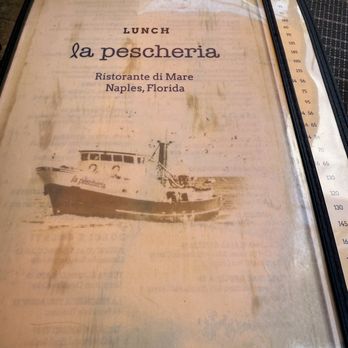 La Pescheria - Menu - Seafood Near Me - Naples, Florida