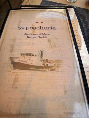 Menu photo 6 La Pescheria Naples, FL