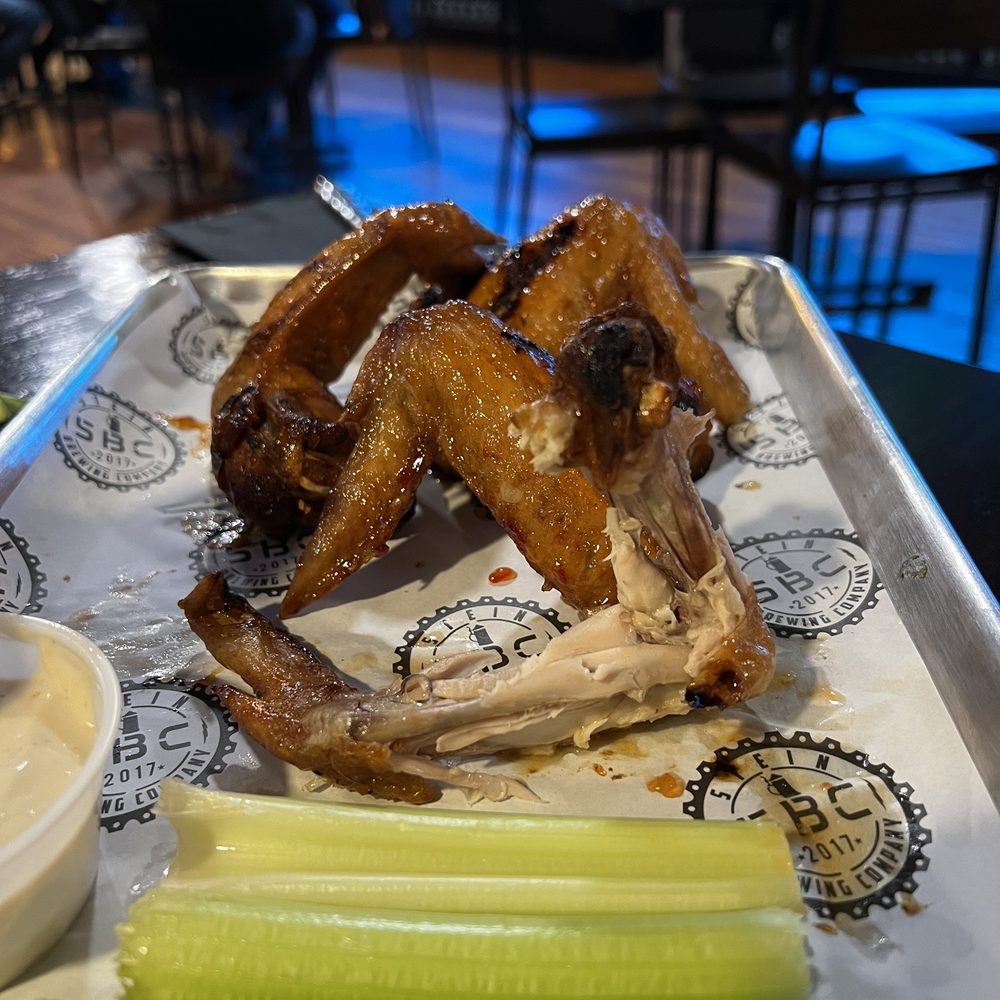 Shipp Brothers Brewing Restaurant & Taproom - Couldn't finish the wings. Something not right when you can't pull the drum from the flat. - Brewpubs Near Me - Newark, Ohio Shipp Brothers Brewing Restaurant & Taproom - Couldn't finish the wings. Something not right when you can't pull the drum from the flat. - Brewpubs Near Me - Newark, Ohio
