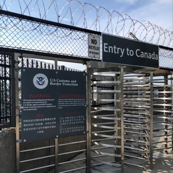 Niagara Falls State Park - Entry to Canada  on the Rainbow  Bridge. - Parks Near Me - Niagara Falls, New York