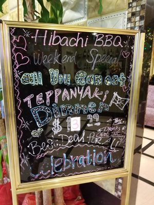 Menu photo 4 Hibachi Grill Buffet Riverside, CA