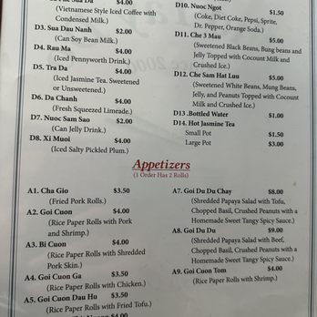 Pho Tay Do - Menu - Vietnamese Near Me - Richmond, Virginia