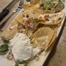 Beef nachos. Where's the beef?