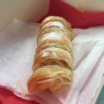 Palmieri Cafe - Light Italian pastry with Lemon Vanilla cream filling - you must try this! - Coffee & Tea Near Me - Dallas, Texas Palmieri Cafe - Light Italian pastry with Lemon Vanilla cream filling - you must try this! - Coffee & Tea Near Me - Dallas, Texas