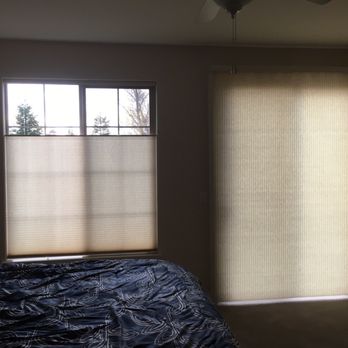 Made in the Shade NorCal - Graber, top down/ bottom up cordless shades are a great way to control light and privacy.  Sliding glass doors, French doors or any window - Shutters Near Me - Rocklin, California