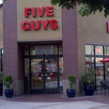 Five Guys - Five Guys Front Entrance - Fast Food Near Me - Fresno, California Five Guys - Five Guys Front Entrance - Fast Food Near Me - Fresno, California