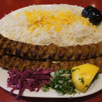 Yaas Grill House - Kubideh kebab (#4) ($9.99) - Persian/Iranian Near Me - North Vancouver, British Columbia Yaas Grill House - Kubideh kebab (#4) ($9.99) - Persian/Iranian Near Me - North Vancouver, British Columbia