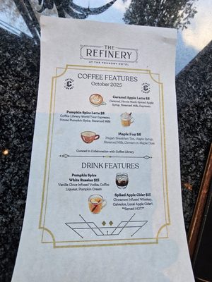 Menu photo 5 The Refinery Asheville, NC