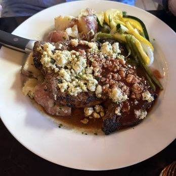 St Augustine Fish Camp - Ribeye w gorgonzola, delicious - Seafood Near Me - St Augustine, Florida St Augustine Fish Camp - Ribeye w gorgonzola, delicious - Seafood Near Me - St Augustine, Florida