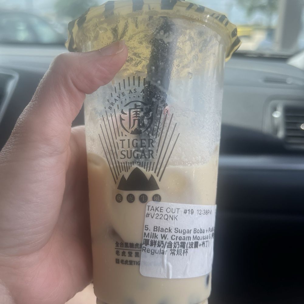 TIGER SUGAR - Bubble Tea Near Me - mason, Ohio